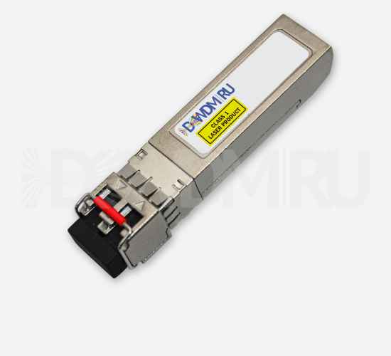 Оптический SFP+ модуль двухволоконный одномодовый, 16Гб/с, DWDM, 40 км, 2xLC, Fibre Channel, DDM, CH44 - ДВДМ.РУ (DSO-34-1D44)