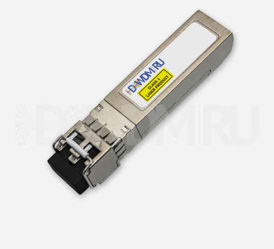 Оптический SFP+ модуль двухволоконный одномодовый 10Гб/с, DWDM, 80 км, 2xLC, CH59 - ДВДМ.РУ (DSO-27-6D59)