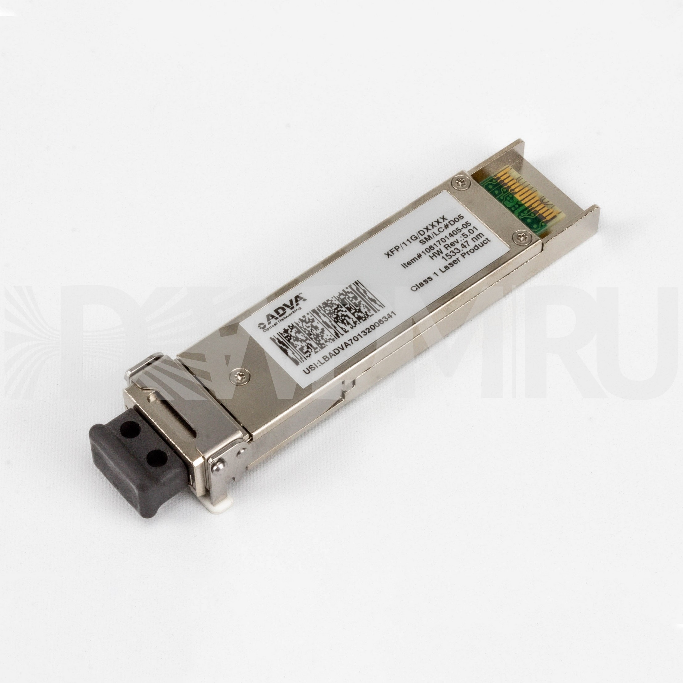 XFP/11G/D1542.94V/SM/LC#D15 11G 50GHz DWDM XFP ADVA Optical pn 1061701415-05