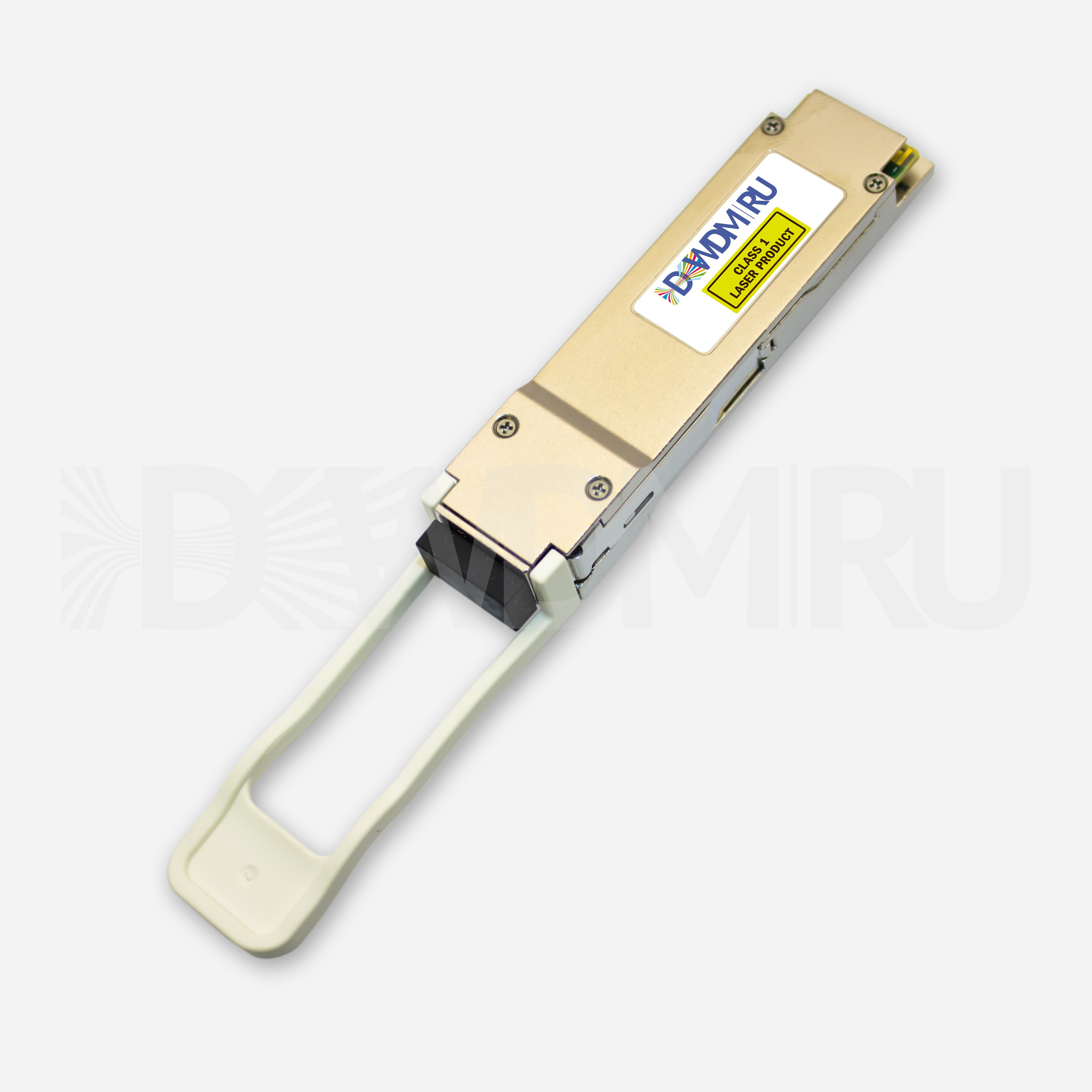 Оптический QSFP28 модуль двухволоконный одномодовый 100Гб/с, ER4, 40 км, 2xLC, 1310 нм, DDM с поддержкой OTU4 - ДВДМ.РУ (DSO-21-9DO)