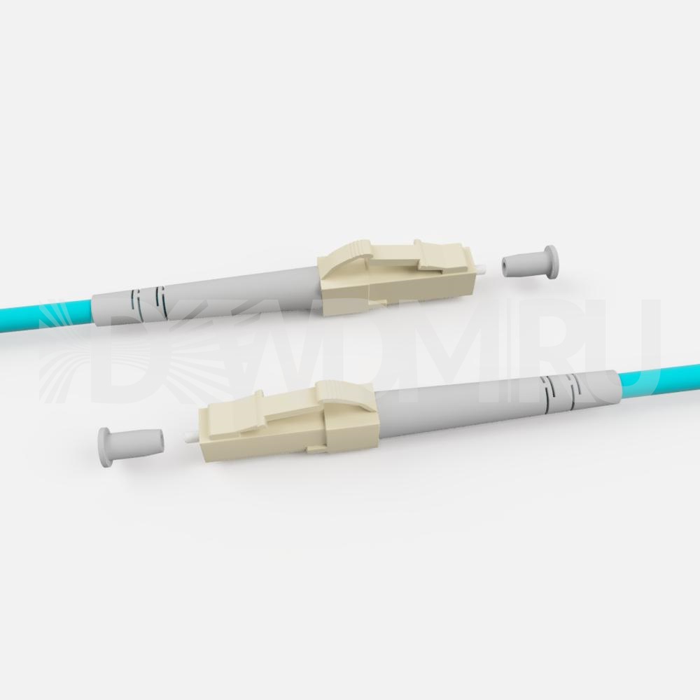 Патч-корд оптический LC/UPC-LC/UPC, OM3, Simplex, 2мм, 170 метров - ДВДМ.РУ (DSO-LCULCU2LM3-170)